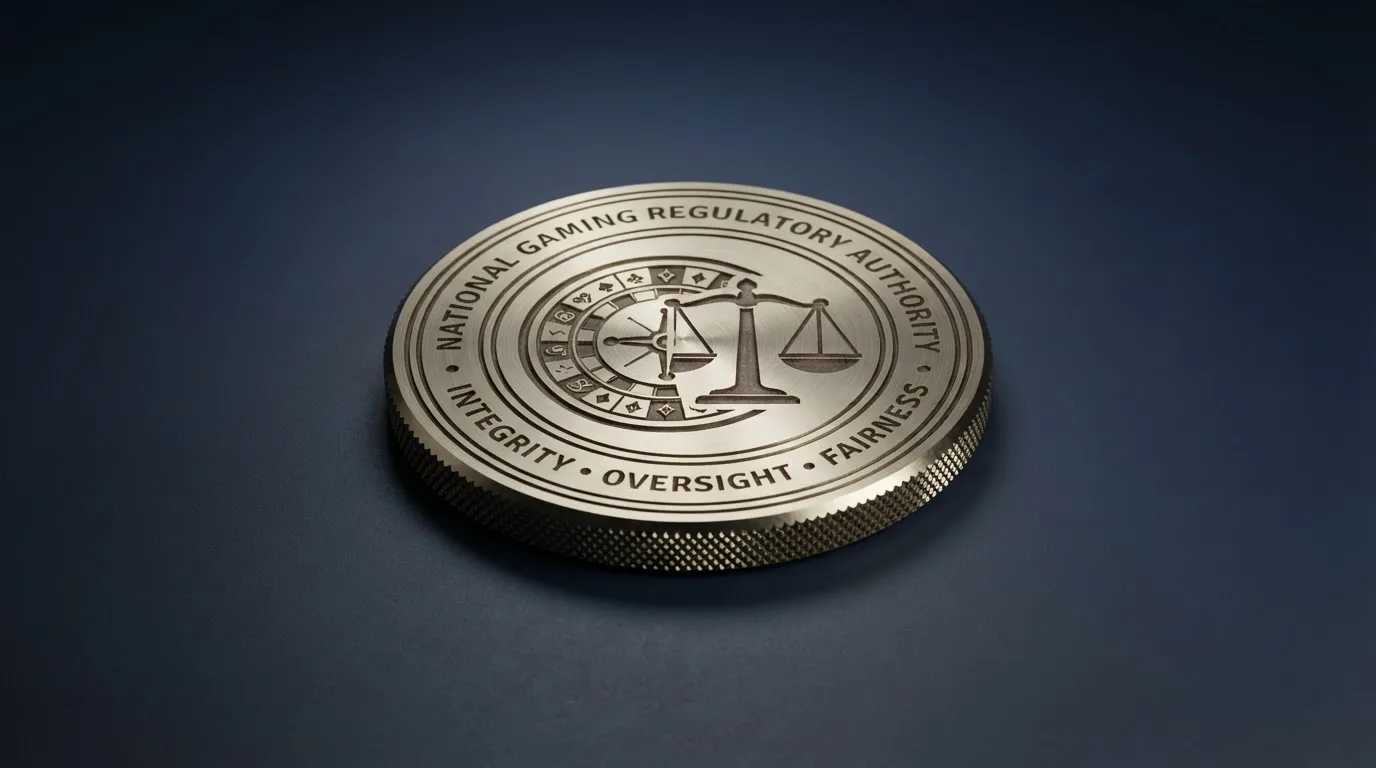 Logo de l'Autorité nationale des jeux (ANJ), le régulateur français des jeux d'argent en ligne